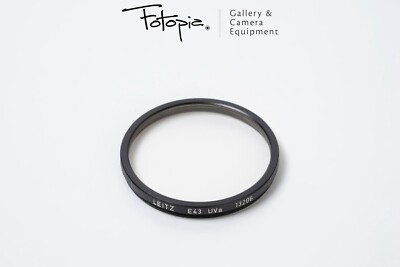 LEICA - LEICA E43 UVa 13206 フィルター Leica E43 UVa Filter - Black / Slim Cut / 13206 for 50/f1.4