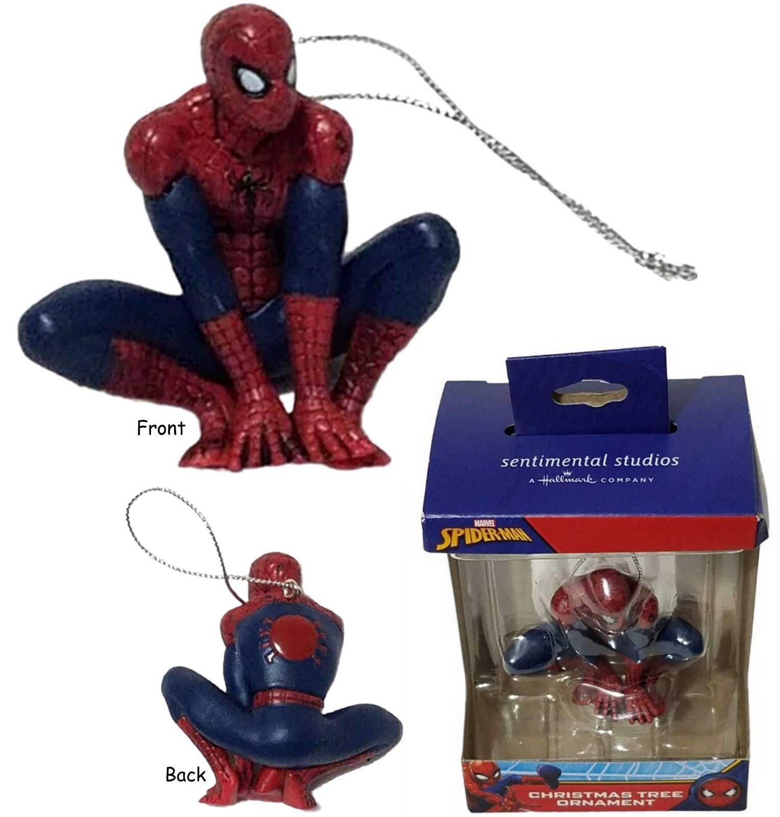 Hallmark Company Sentimental Studios Marvel SpiderMan Christmas Tree