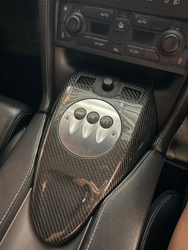 Carbon Lamborghini Gallardo center gear console panel ebrake puller PKG
