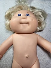 Cabbage Patch Kids Splashin plastic body Blue Eyes / Blonde Hair
