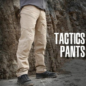 Pantalones Cargo Transpirables Hombres Joggers Tácticos Impermeables  Ejército | eBay