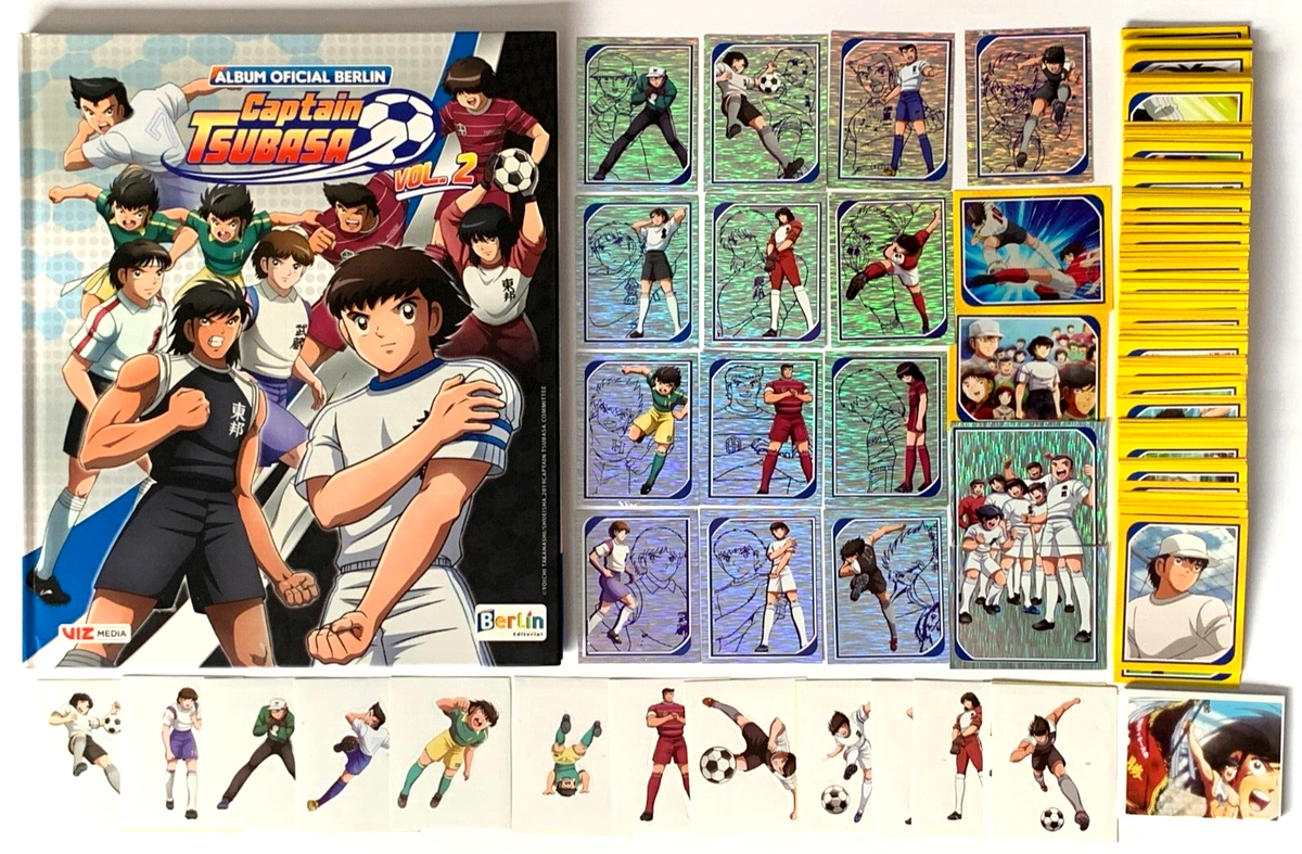 CAPTAIN TSUBASA Volume 2 Hard Cover Album + Full Set 225/225