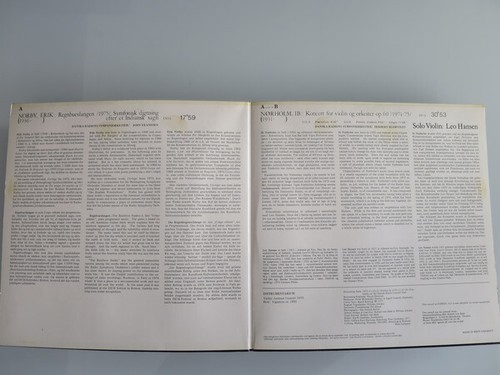 Erik Norby / Ib Nørholm, Danmarks Radios Symfoniorkester - The Rainbow Snake / - Picture 3 of 5