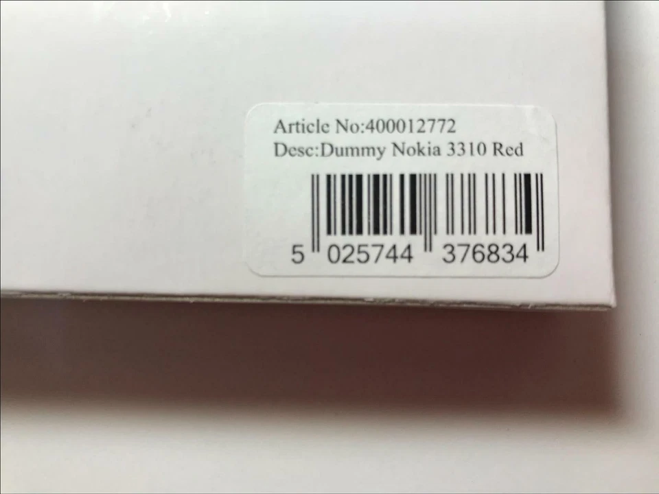 Nokia 3310 Warm Red Dummy Kids Toy Display Phone FAKE PHONE - Image 3 of 4