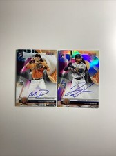 2020 Bowman's Best Jaylin Davis / Mauricio Dubon RC Best Of ‘20 Auto - Giants