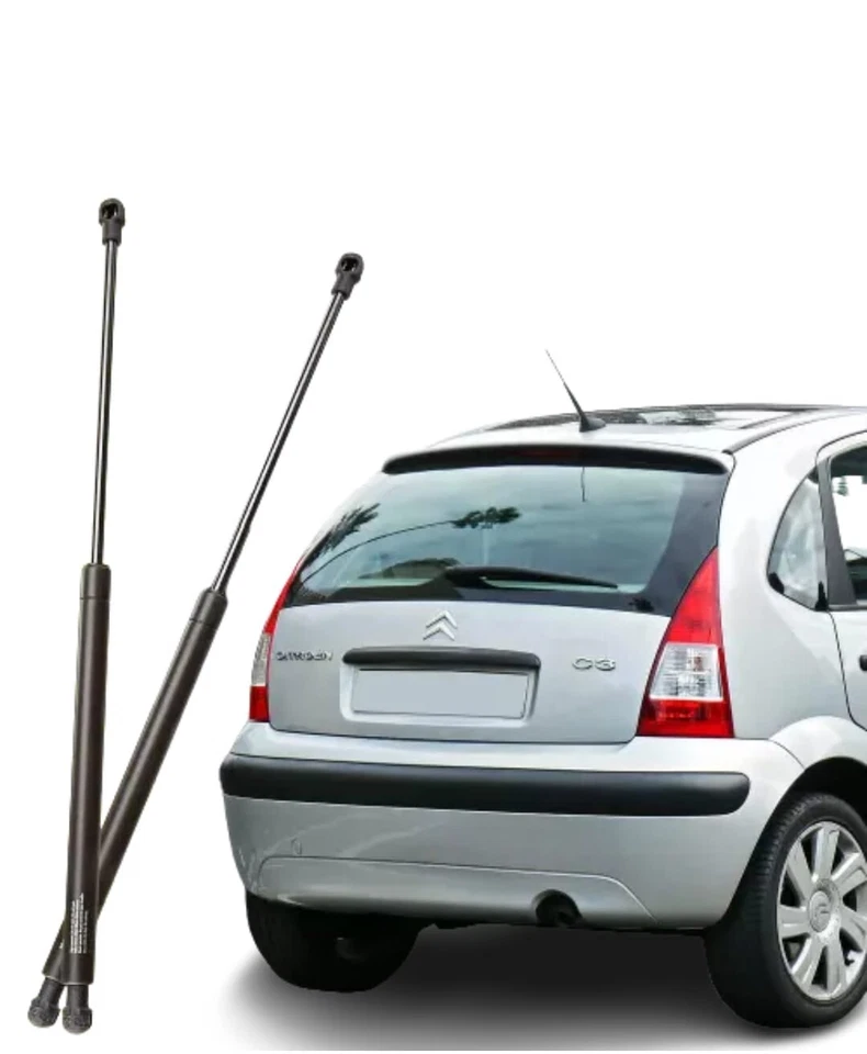 2 MOLLE A GAS COPPIA AMMORTIZZATORI COFANO PISTONI CITROEN C3 DAL 2002 AL 2008