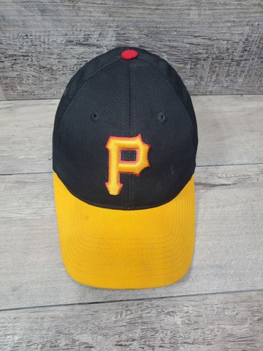 Pittsburgh Pirates Hat/Cap MLB Snapback Black Team Emblem, OC Sports☆