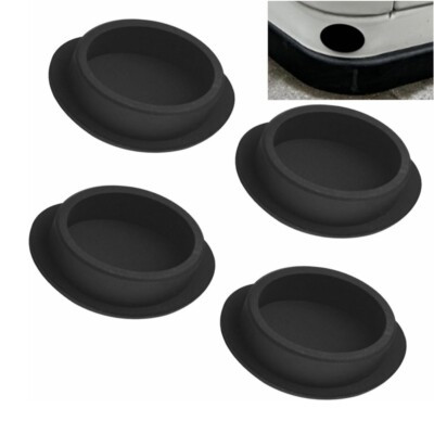 #ad 4 Pcs Hole Plug Kit FITS Generac Generators HomeUse Base Hole Adapt Black $12.17