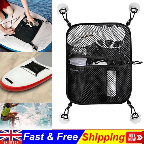 Stand Up Paddle Board Deck Bag Canoe Rafting Surfboard Storage Mesh