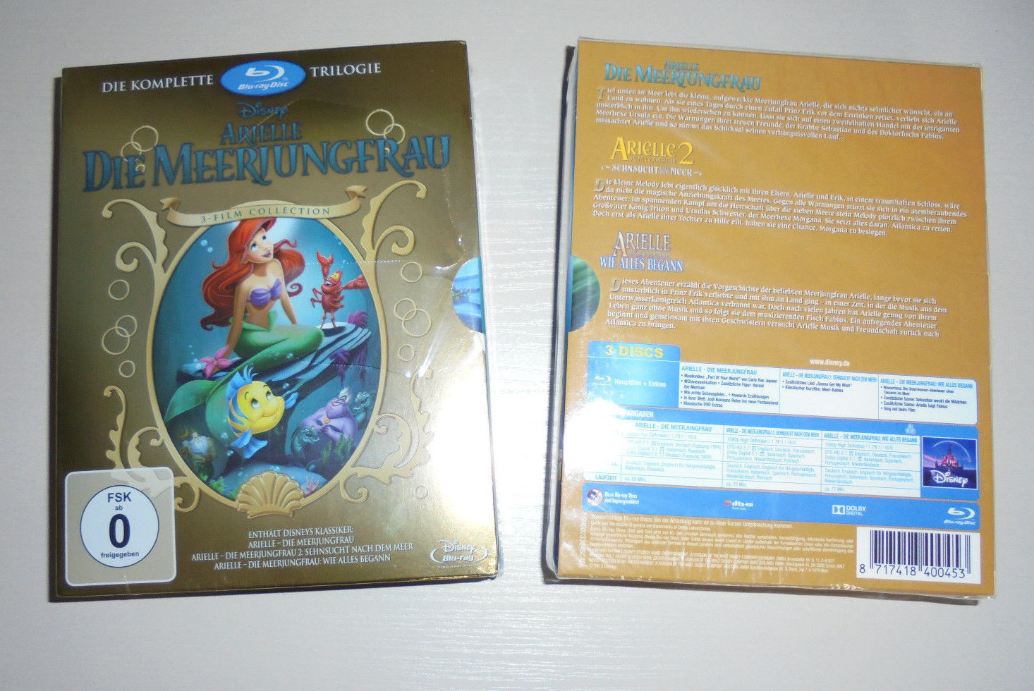 Arielle die Meerjungfrau - Trilogie [Blu-ray] - Bild 3