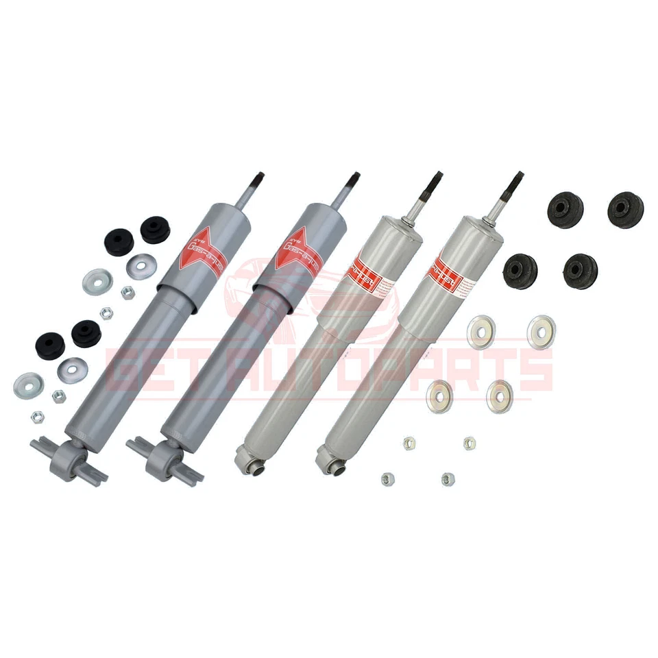 Kit KYB 4 Amortiguadores Delanteros y Traseros Gas-A-Just para Chevrolet Corvette 1989-96 Foto 2 de 4