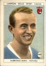 Lavazza 1950 Sports Champions Figure No. 242 Novara Baira