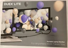 OPEN BOX DUEX LITE Portable Laptor Monitor For Anywhere Work Takes You