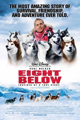 8 EIGHT BELOW MOVIE POSTER 2 Sided ORIGINAL 27x40 PAUL WALKER JASON BIGGS