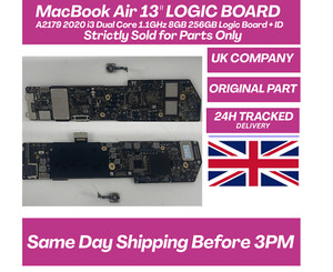 Apple MacBook Air A2179 2020 i3 1,1GHz Logic Board + ID 256GB 8GB FOR PARTS ONLY
