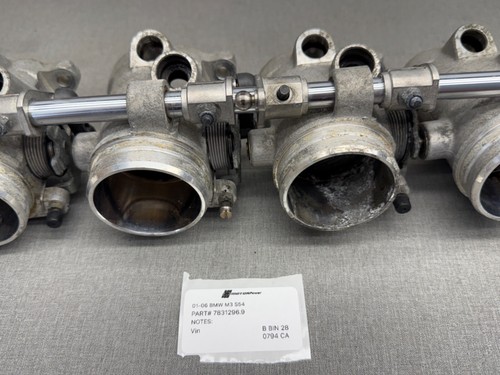 2001-2006 BMW E46 M3 Z4 S54 3.2 L, ITB Individual Throttle Bodies Assembly OEM - Picture 12 of 12