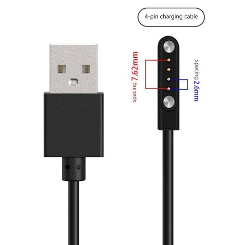 Universal Smart Watch Charger 4Pin Magnetic Charger For Smart Watches☆ Hot~ S6V6 - Zdjęcie 8 z 12