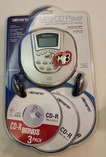 Memorex Digital MP3 CD Player Model LCD Display MPD8507BC W Bonus 3CD-R's - New