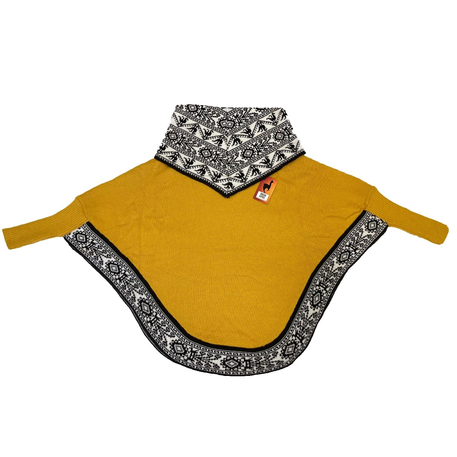 Poncho Multi-Color abrigos, chaquetas y chalecos para Mujeres