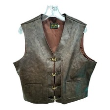 Steam Punk Steampunk Men s Vintage Vest - Rugby for all good sports brand Large