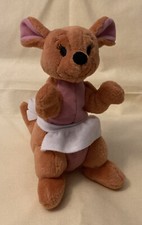 Vintage Mattel Disney Winnie the Pooh Kanga Kangaroo Stuffed Beanbag Plush 6  