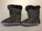 New Boots Apres black lamo faux shearling girls size 3 NWT — photo 3