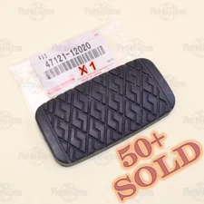 Genuine OEM Toyota MATRIX COROLLA MR2 TERCEL Brake Pedal Pad Rubber 47121-12020