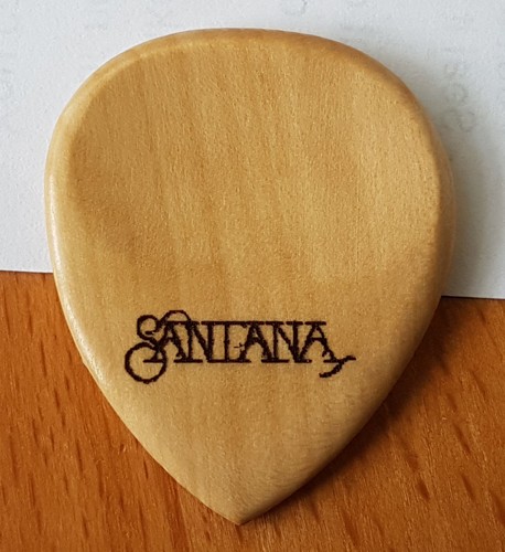 6 x WOOD GUITAR PLECTRUMS / PICKS MADE FROM 6 EXOTIC WOODS - Picture 9 of 9