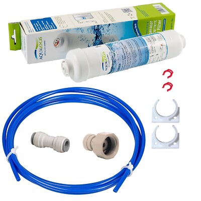 Inline Wasserfilter Kit für Samsung Hisense LG Beko Kühlschränke