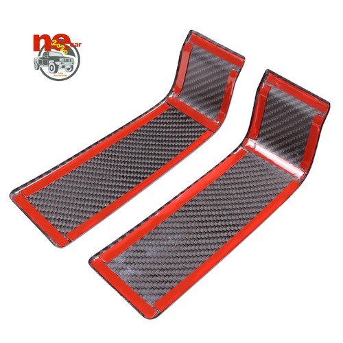 Cubierta de esquina delantera de fibra de carbono borde decorativo para Benz Clase G 2004-2018 - Imagen 5 de 9