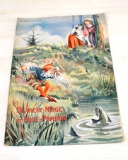 BLANCHE NEIGE & ROSE POMPON - CONTE GRIMM, LES BEAUX CONTES  1910 - GRAND FORMAT