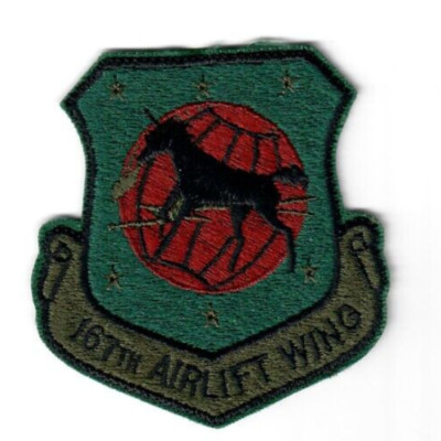 USAF US Air Force 167th Airlift Wing Patch
