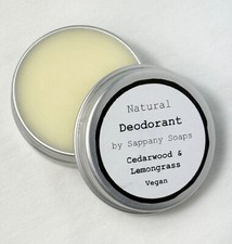Travel Size Natural Deodorant | VEGAN | 15g | Antiperspirant | Various scent