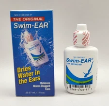 Swim-Ear Ear Water Drying Aid Drops 1oz - Original Swim Ear Swimmers Exp 12/2026
