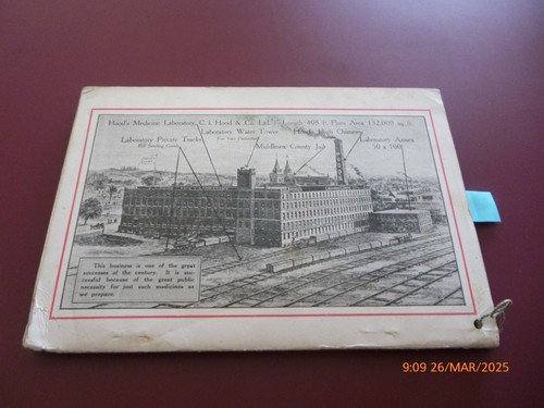 C.I. HOOD LONDON HOOD'S A.B.C. HOME DOCTOR CHEMIST/MEDICINES 1916 RARE BOOKLET - Picture 19 of 19