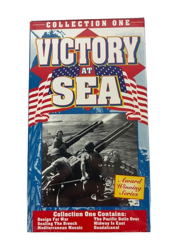 Victory At Sea Collection 1, 2, 3 & 4 - VHS Video Set (4) New- Sealed - Picture 2 of 9