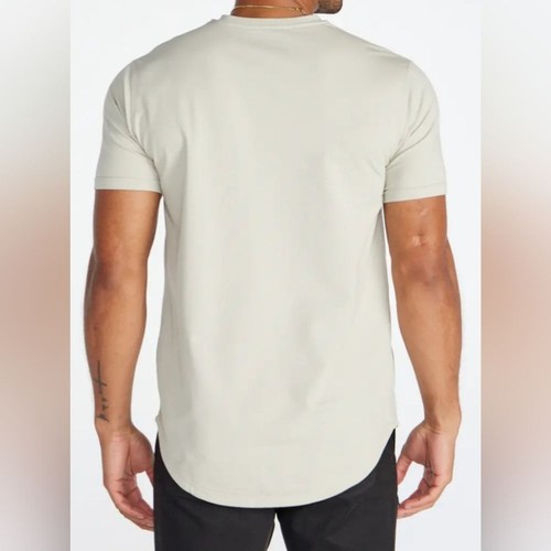 Men's BYLT Gray Henley Shirt Size S Gym, Weightlifting, Crossfit - Picture 2 of 13