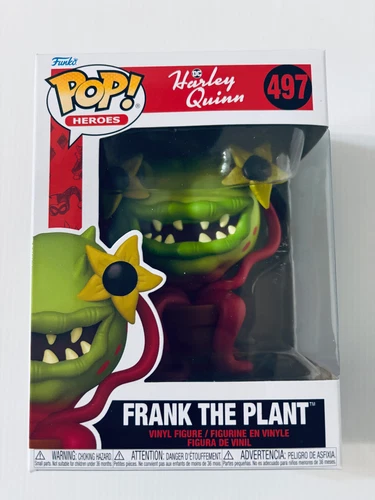 Funko Pop! Vinyl - Harley Quinn #497 - Frank the Plant - Sealed - Light Wear