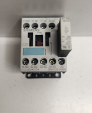 GUARANTEED! SIEMENS 2NO/2NC 120V CONTACTOR RELAY W/ SUPPRESSOR 3RH1122-1AK60
