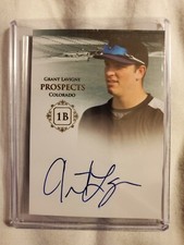 2019 Futera-Onyx Prospects PR13 Autograph Grant Lavigne #18/19