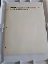 VINTAGE TRW Performance Road Hugger Shocks Bulletin A71 