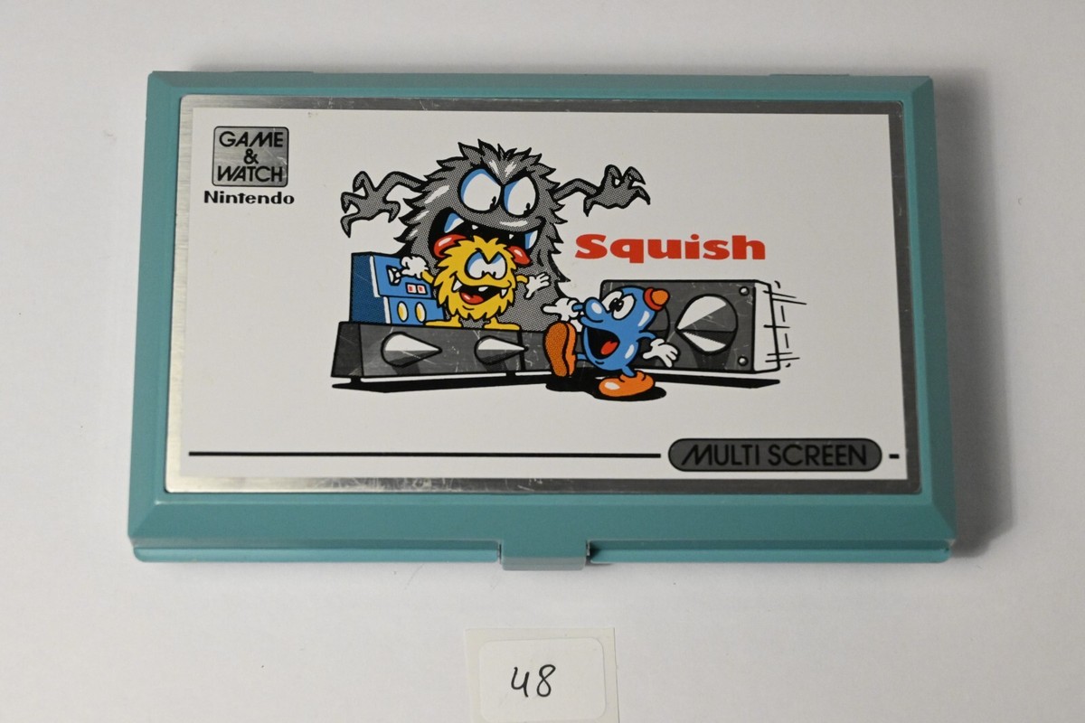 Vintage Boxed Nintendo Game And Watch Squish Game 1986 | eBay