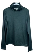 NWT Under Armour Cold Weather Funnel Neck Camo Green Womens Size S/P