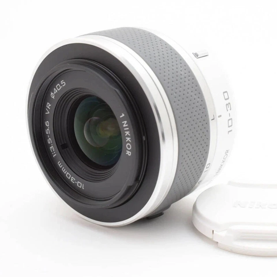 Objetivo Nikon 1 nikkor 10-30 mm f/3,5-5,6 J1 J2 J3 J4 J5 V1 V2 V3 color blanco - Imagen 2 de 4