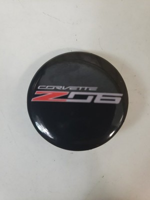 Corvette Z06 Logo Pin Pinback Button 1 1/4'' Black 2015 NY Auto Show New Pin