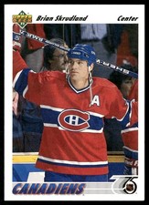 Brian Skrudland 1991 Upper Deck French 422  Base LP