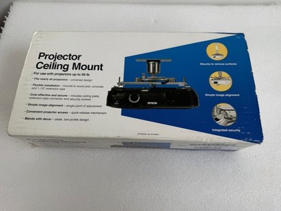 Epson Peerless ELPMBPJF Universal Projector Ceiling Mount For Use Up To 50lbs.