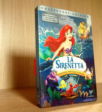 LA SIRENETTA _ I Classici Walt Disney _ Collector's Edition 2 DVD _ STEELBOOK