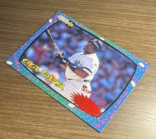 1997 Upper Deck Collectors Choice Cecil Fielder You Crash The Game