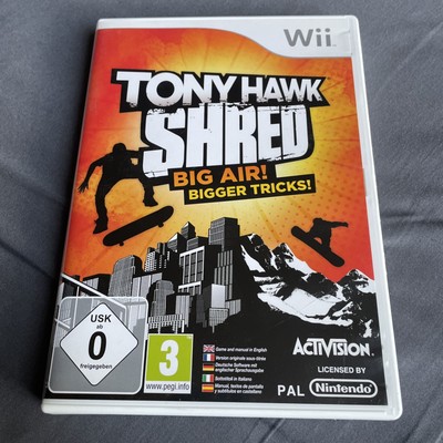 Tony Hawk Shred Big Air Bigger Tricks | Wii| Zustand Sehr Gut